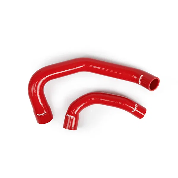 Silicone Radiator Hose Kit, Red, fits Jeep Wrangler YJ 1991-1995