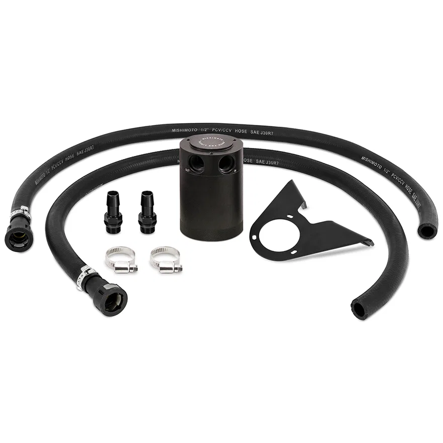Baffled Oil Catch Can, PCV Side, fits Ford Bronco 2.3L 2021-2024