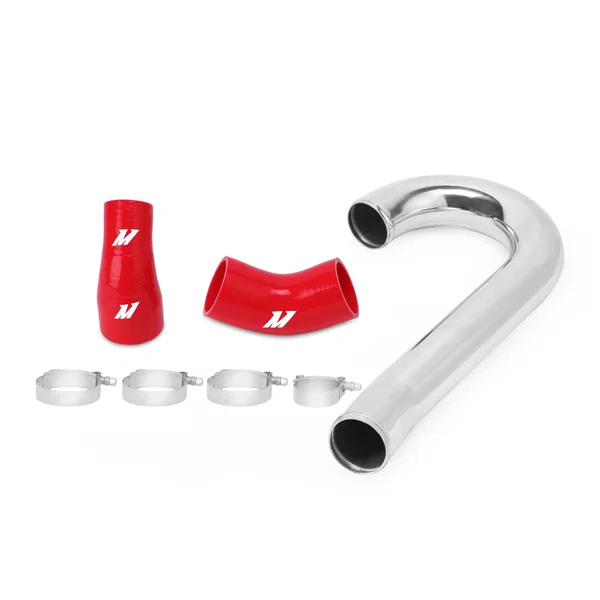 Intercooler Pipe Kit, Red, Lower, fits Mitsubishi Lancer Evo 7/8/9 2001-2007