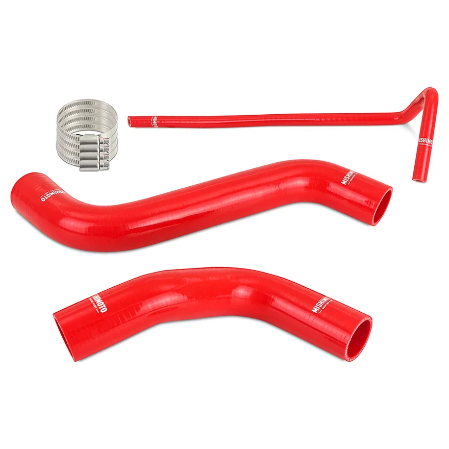 Silicone Radiator Hose Kit, Red, fits Subaru WRX 2022+