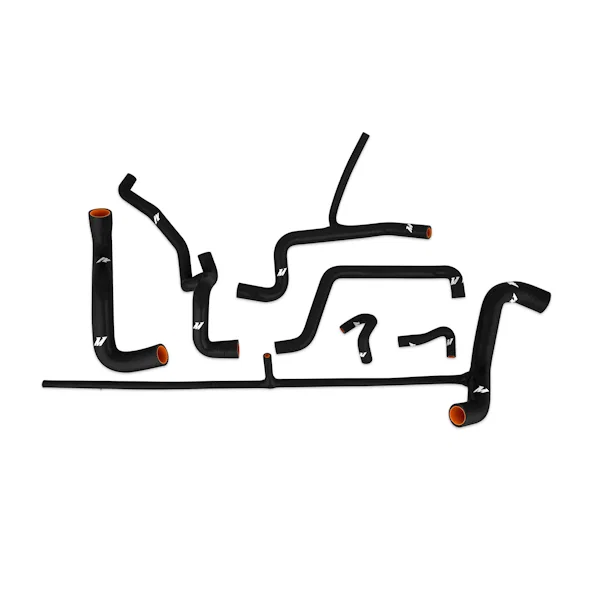 Silicone Hose Kit, Black, fits Volkswagen Corrado VR6 1992-1994