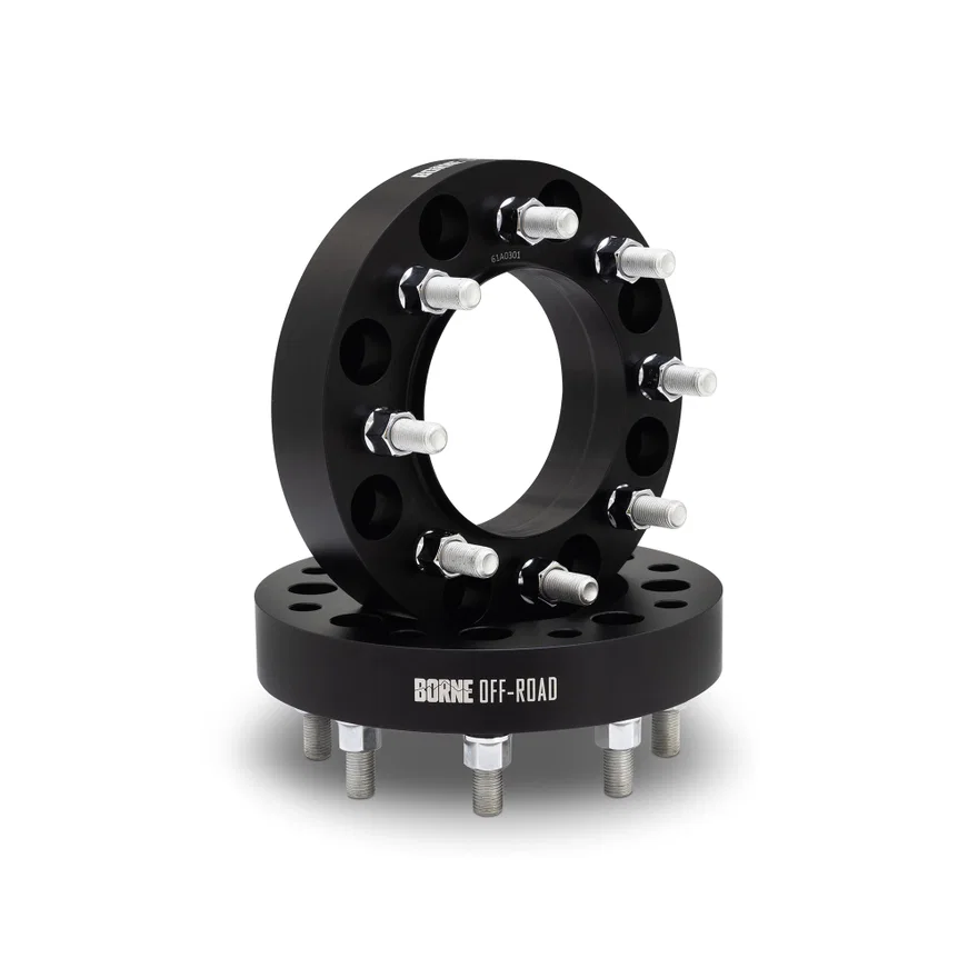 Borne Off-Road BNWS-011-381BK Wheel Adapters, Black, 8x6.5 to 8x180, 1.50in