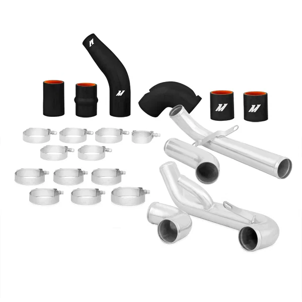 Intercooler Pipe Kit, Black, fits Mitsubishi Lancer Evolution X 2008-2015