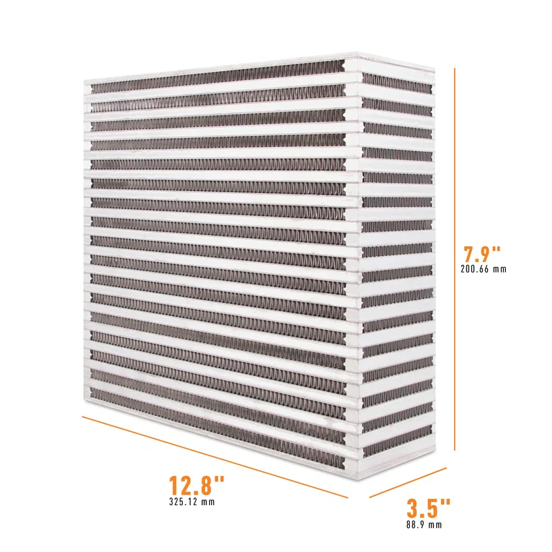 Universal Air-to-Air Race Intercooler Core 12.8in x 7.9in x 3.5in