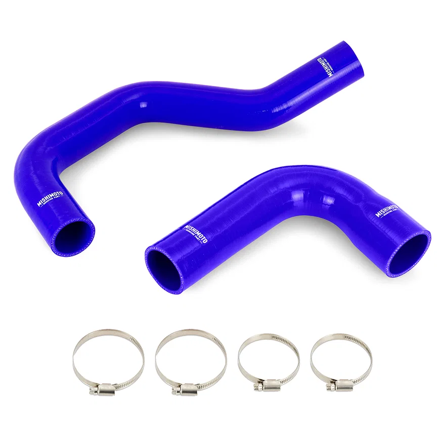 Silicone Radiator Hose Kit, Blue, fits Dodge 5.9L Cummins 1991-1993
