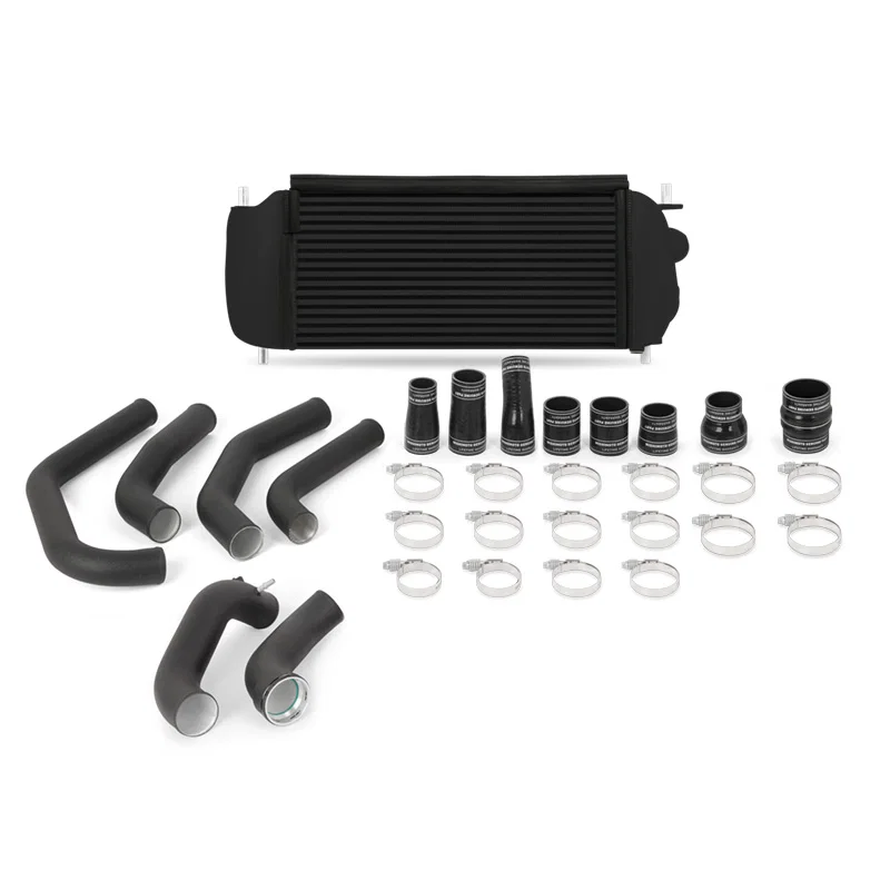 Intercooler Kit, Black/Black, fits Ford F-150 2.7L EcoBoost 2015-2017