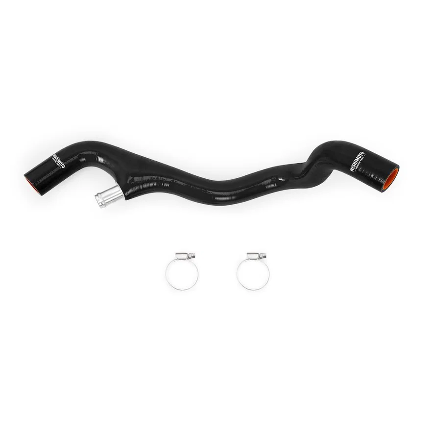Lower Overflow Hose, Black, fits Ford 6.0L Powerstroke 2005-2007