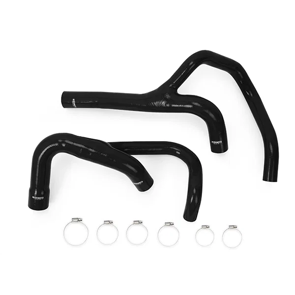 Silicone Hose Kit, Black, fits Dodge Ram 6.7L Cummins 2013-2014