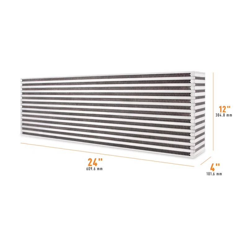 Universal Air-to-Air Race Intercooler Core 24in x 12 in x 4in