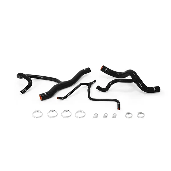 Silicone Radiator Hose Kit, Black, fits Chevy Camaro 2.0 w/Cooling Package 16-24