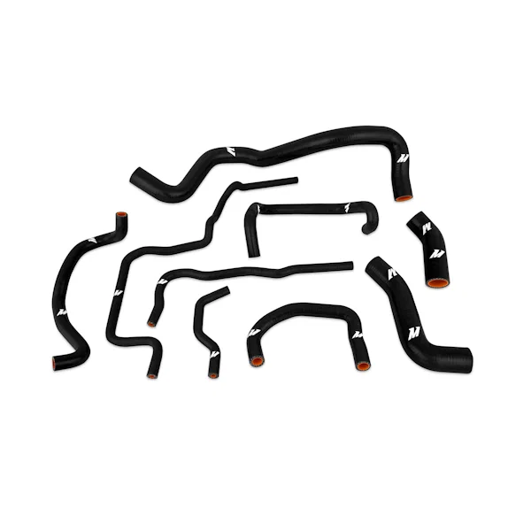 Silicone Hose Kit, Black, fits Volkswagen Golf 1.8T 1999-2005