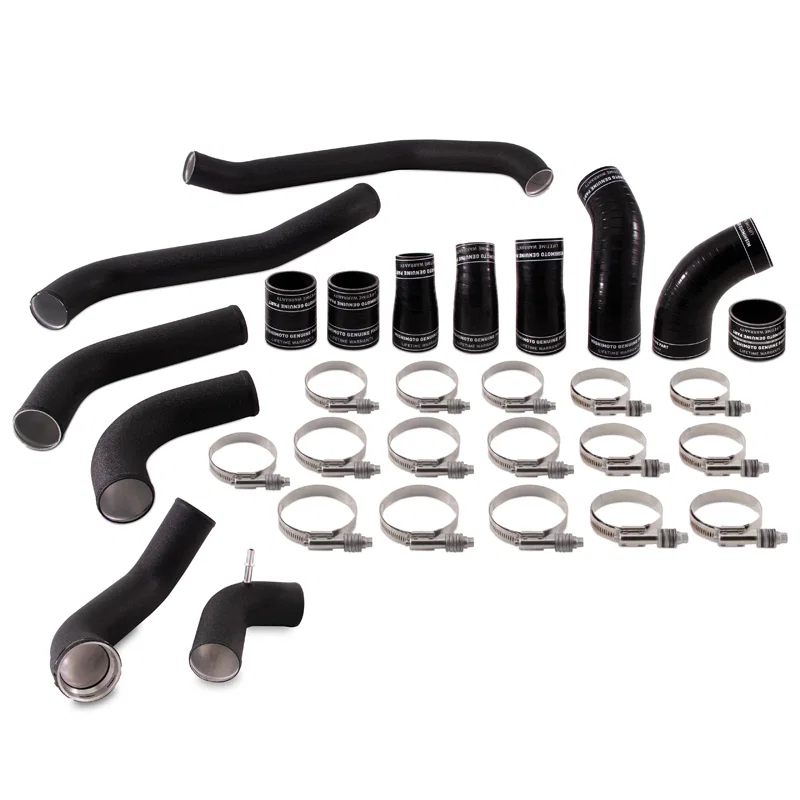 Intercooler Pipe Kit, Black, fits Ford F-150 3.5L EcoBoost 2017-2020