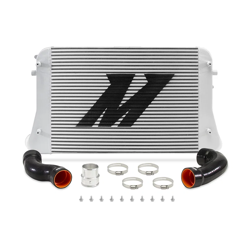 Intercooler, Silver, fits Volkswagen MK5/MK6 GTI and Golf R 2006-2014