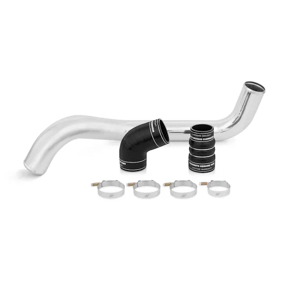 Intercooler Pipe Kit, Black, Hot-side, fits Chevrolet/GMC 6.6L Duramax 2004.5-10
