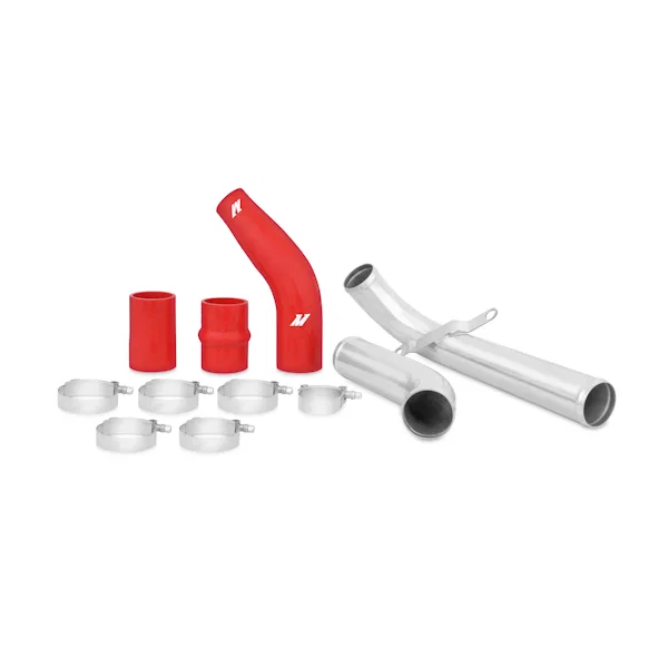 Intercooler Pipe Kit, Red, Upper, fits Mitsubishi Lancer Evolution X 2008-2015