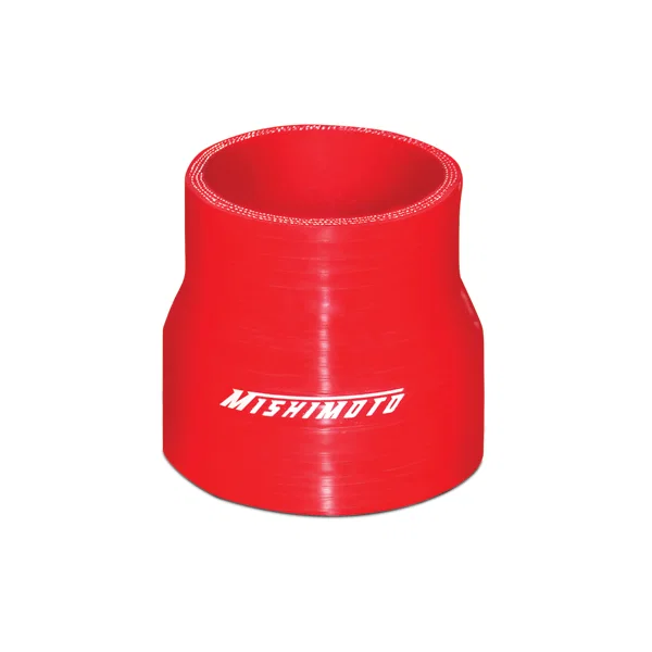 Straight Transition Coupler, Red, Silicone, 2.50in to 3.00in