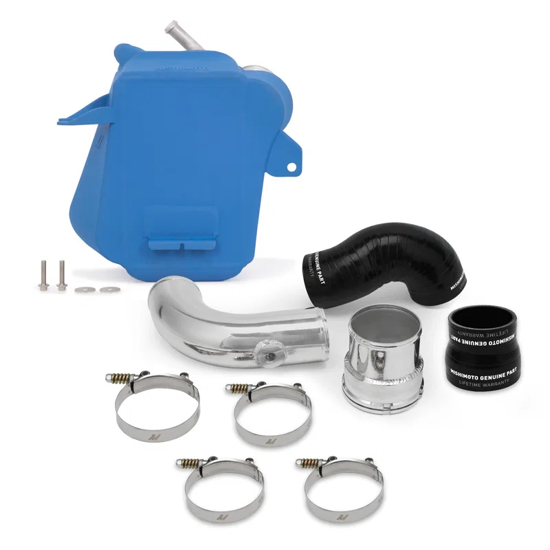 Front Air-to-Water Intercooler, Blue, fits Ford 6.7L Powerstroke 2017+