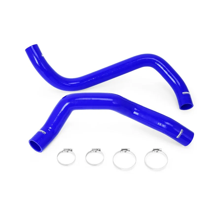 Silicone Radiator Hose Kit, Blue, fits Ford Mustang 3.8L V6 2001-2004