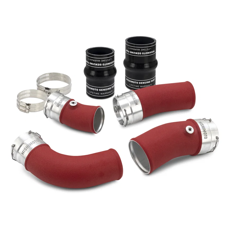 Performance Charge Pipe Kit, Red, fits Toyota Tacoma 2024+