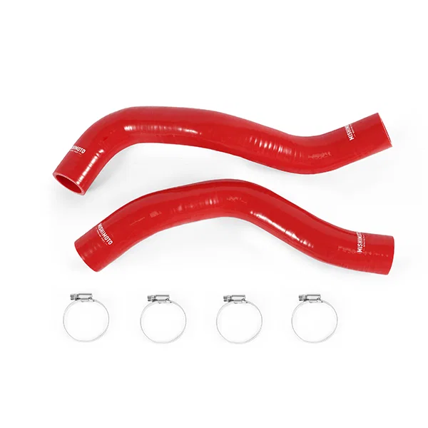 Silicone Hose Kit, Red, fits Nissan Titan XD 5.0 Cummins 2016-2019
