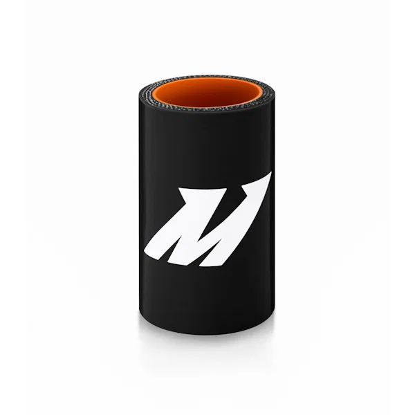 Straight Coupler, Black, Silicone, 1.375in