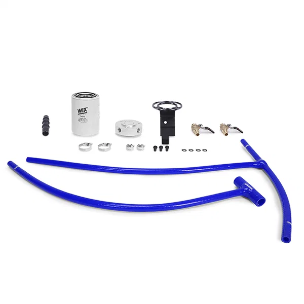 Coolant Filter Kit, Blue, fits Ford 6.0L Powerstroke 2003-2007