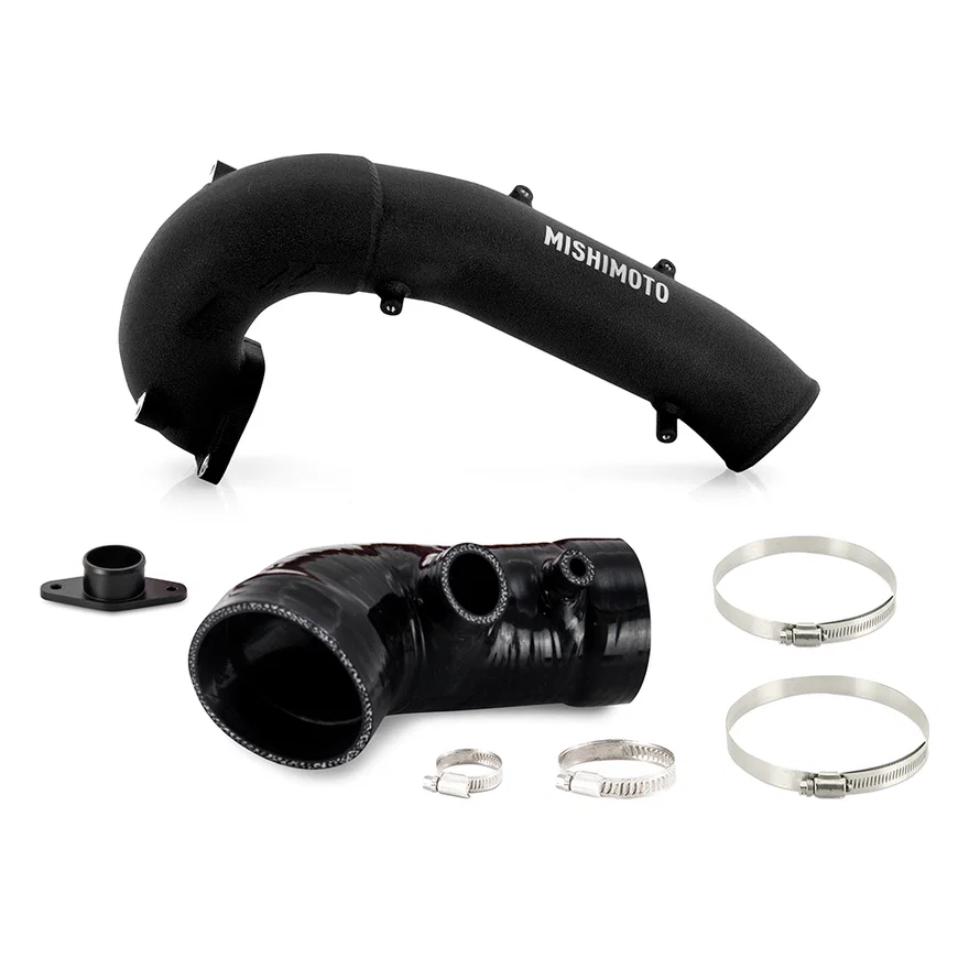 Turbo Inlet Pipe Kit, Black, fits Honda Civic Type R 2017-2021