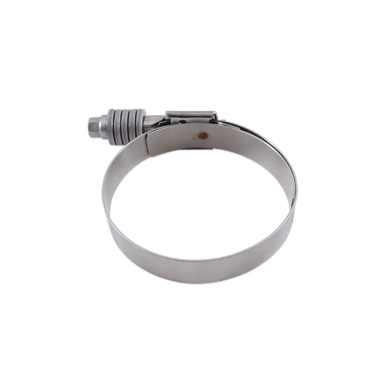 Worm Gear Clamp, Constant Tension, Silver, 2.76in - 3.62 in (70mm - 92mm)