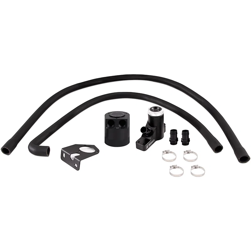 Baffled Oil Catch Can, CCV Side, fits Ford 6.4L Powerstroke 2008-2010