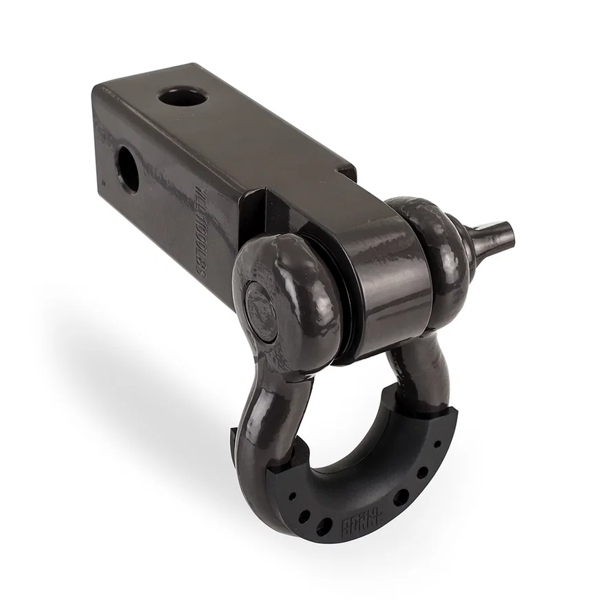 Borne Off-Road BNRS-BK Shackled 2 inch Hitch Receiver