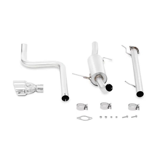Cat-Back Exhaust, Polished, fits Ford Fiesta ST 2014-2019