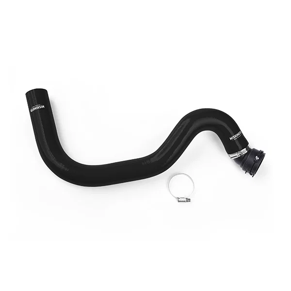 Silicone Radiator Upper Hose, Black, fits Ford Mustang GT 2015-2023