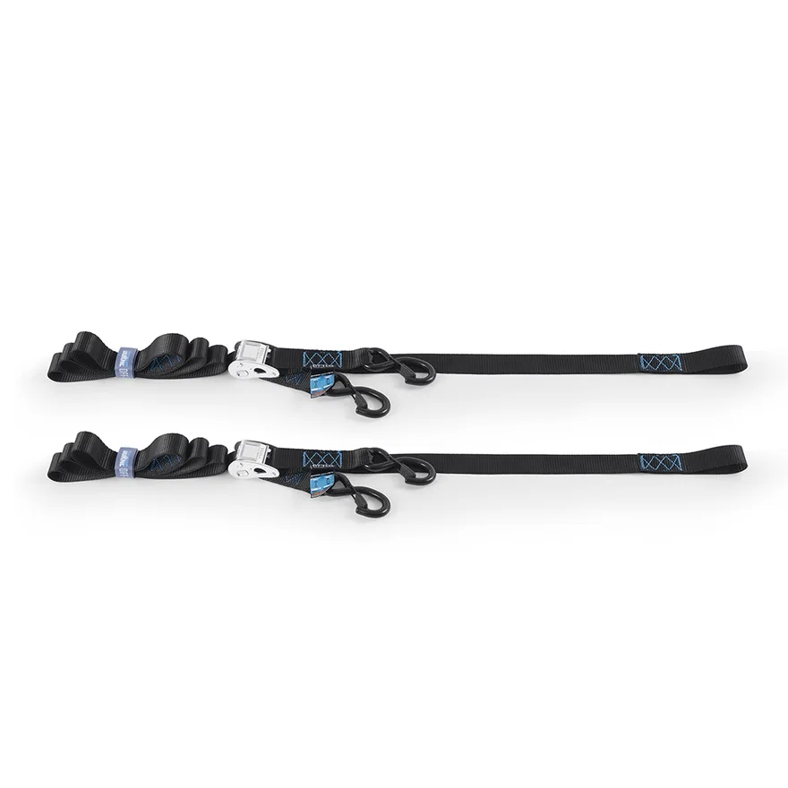 Borne Off-Road BNRTC-TDCB-2BK Cam Buckle Tie-Down Kit (2-pack), Black
