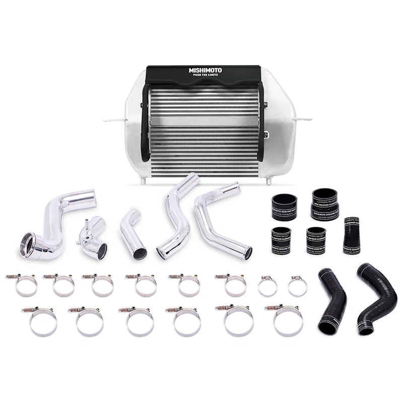 Intercooler Kit, Silver/Polished, fits Ford F-150 EcoBoost 2011-2014