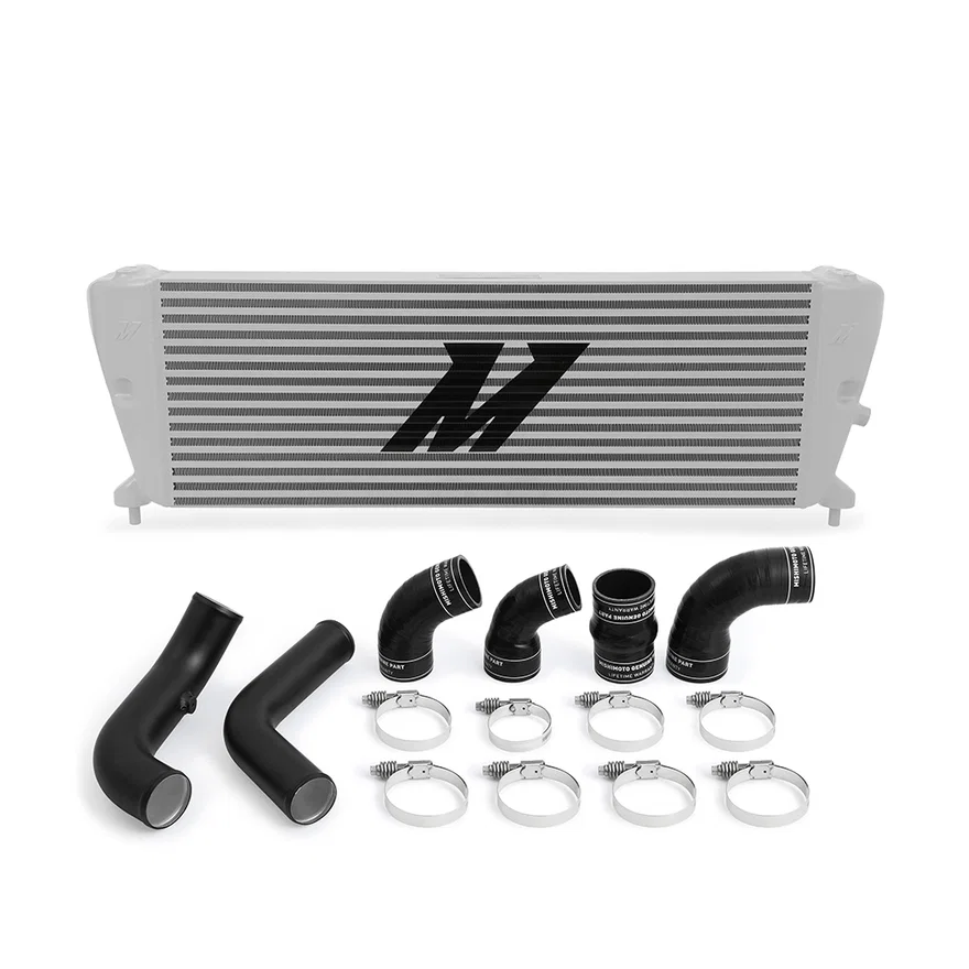 Performance Intercooler Kit, Silver/Black, fits Ford Ranger 3.2L Diesel 2011+