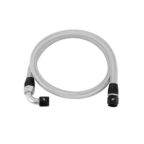 10AN Braided Line, Stainless Steel, 4 ft, w/ -10AN Fittings