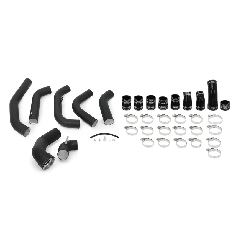 Intercooler Pipe Kit, Black, fits Ford F-150 3.5L EcoBoost 2015-2016