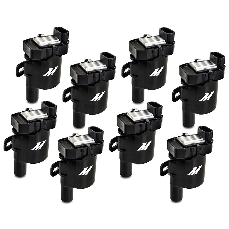 Ignition Coil, Heatsink, Set of 8, fits GM L-Series Truck Engines 1999-2007