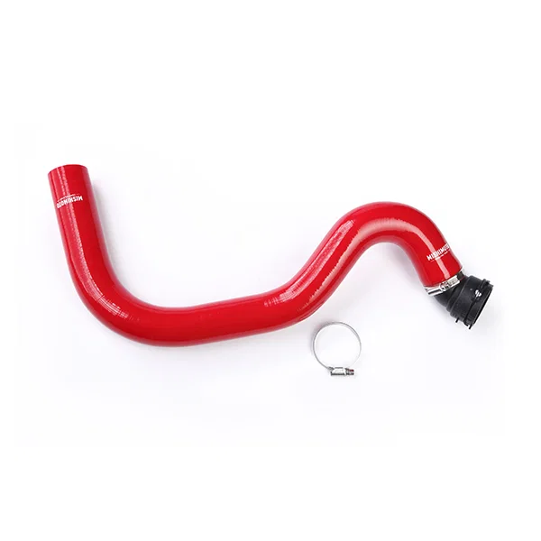 Silicone Radiator Upper Hose, Red, fits Ford Mustang GT 2015-2023