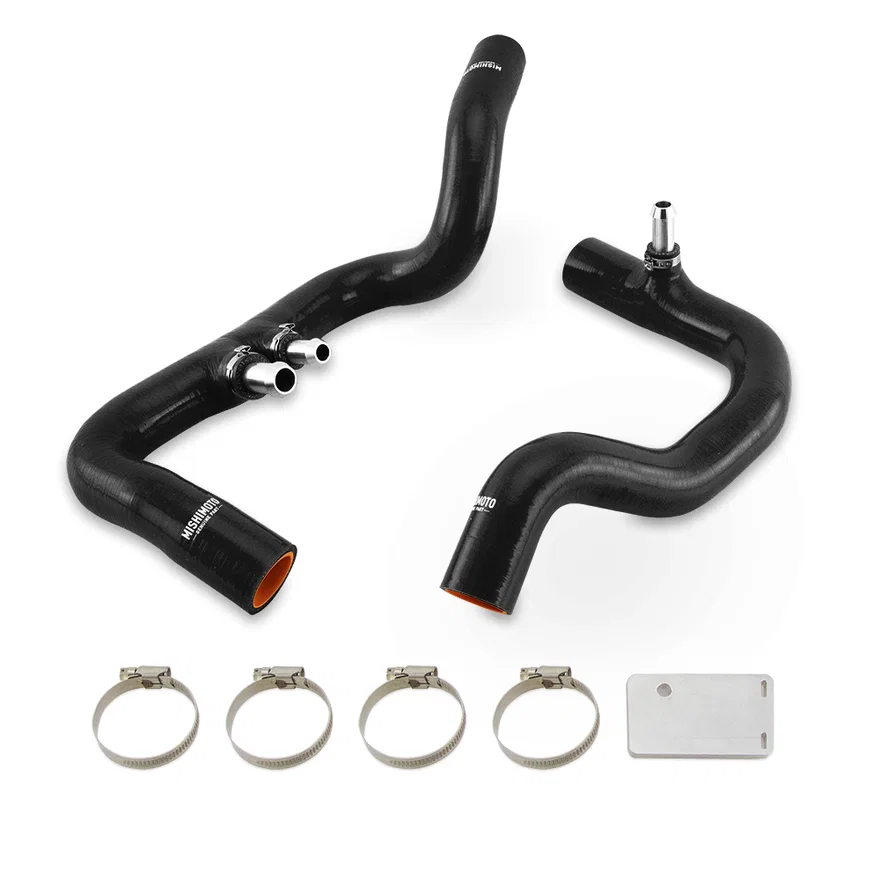 Silicone Coolant Hose Kit, Black, Auto Trans, fits Jeep Wrangler JL 3.6L 2018+