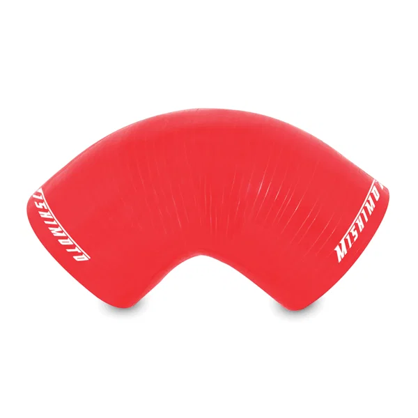 90-Degree Coupler, Red, Silicone, 3.00in