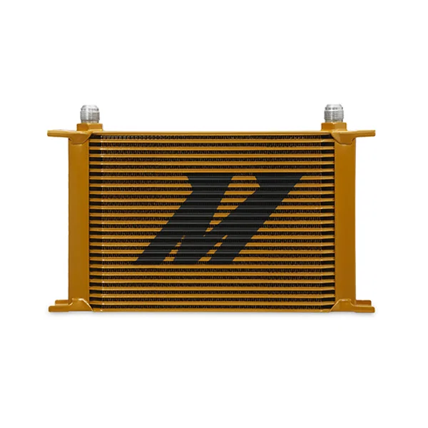 Universal Oil Cooler, 25-Row, Gold