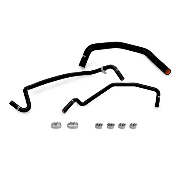 Silicone Ancillary Coolant Hose Kit, Black, fits Ford Mustang GT 2015-2023