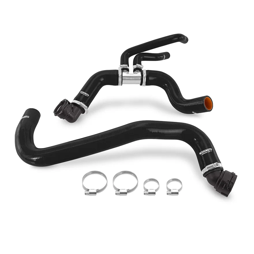 Silicone Radiator Hose Kit, Black, fits Ford F-150 5.0L V8 2011-2014
