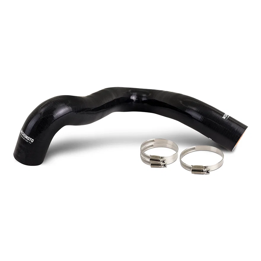 Upper Coolant Hose Reroute Kit, Black, fits Ford 7.3L Powerstroke 1999-2003