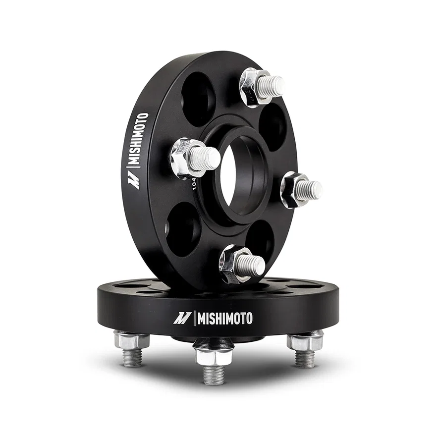 Wheel Spacers, Black, 4x100, 56.1 Center Bore, M12x1.5 20mm