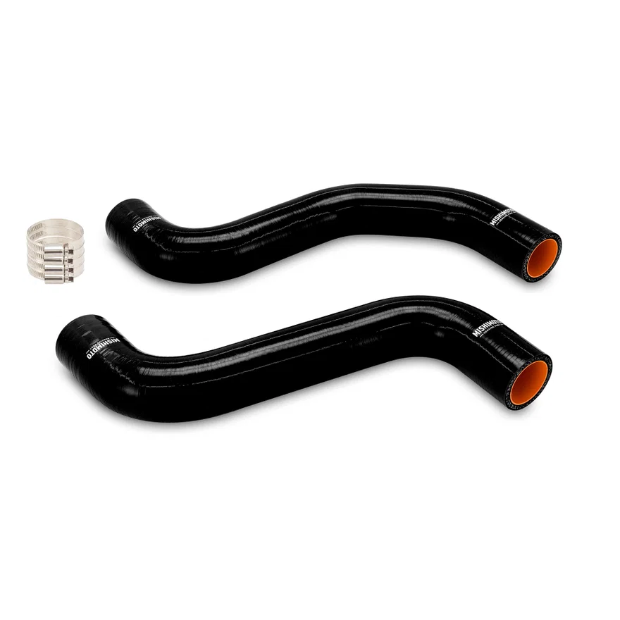 Silicone Coolant Hose Kit, Black, fits Toyota Tacoma V6 3.4L, Auto 1995-2004