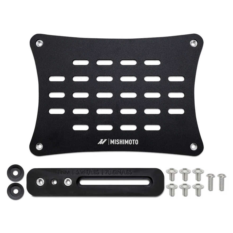 Front Right License Plate Relocation Kit, fits Honda Civic Type R 2023+