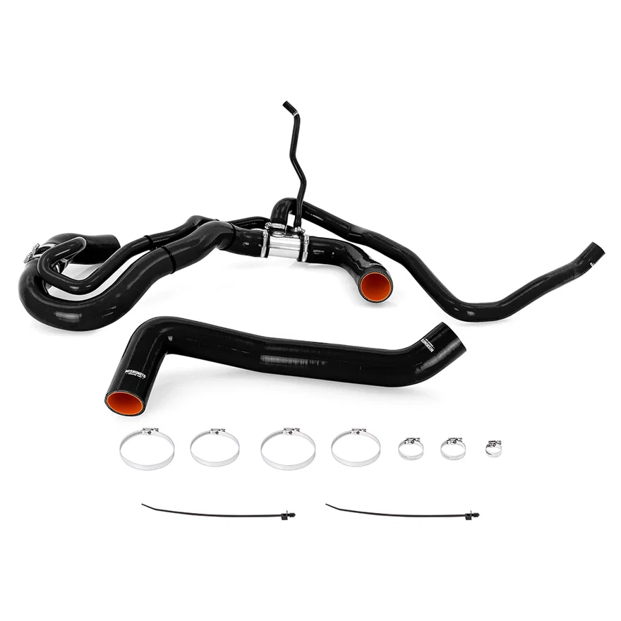 Silicone Coolant Hose Kit, Black, fits Chevrolet/GMC 6.6L Duramax 2017-2019