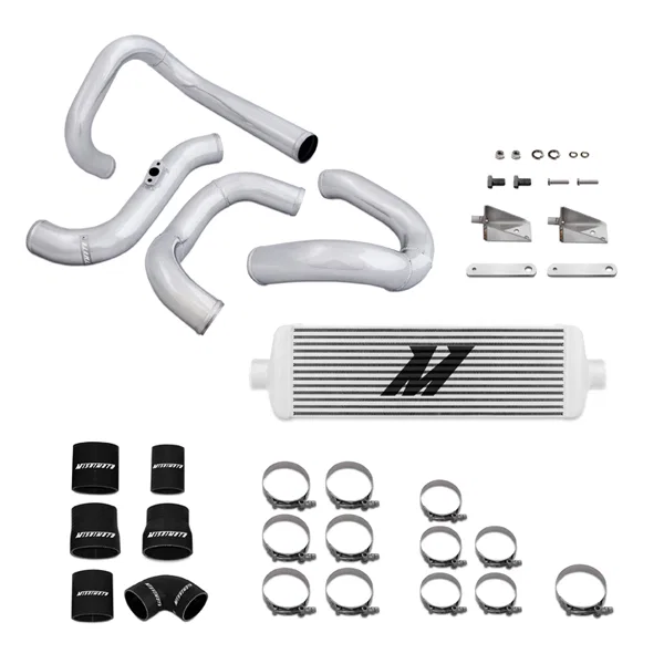 Intercooler Kit, Silver/Silver, Race, fits Hyundai Genesis 2.0T 2010-2012